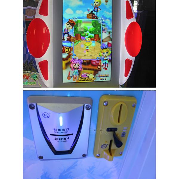 Amusement Coin Operated 32 Inch Video Game Simulator Bike Racing Kiddie Ride Game Machine With Colorful Light