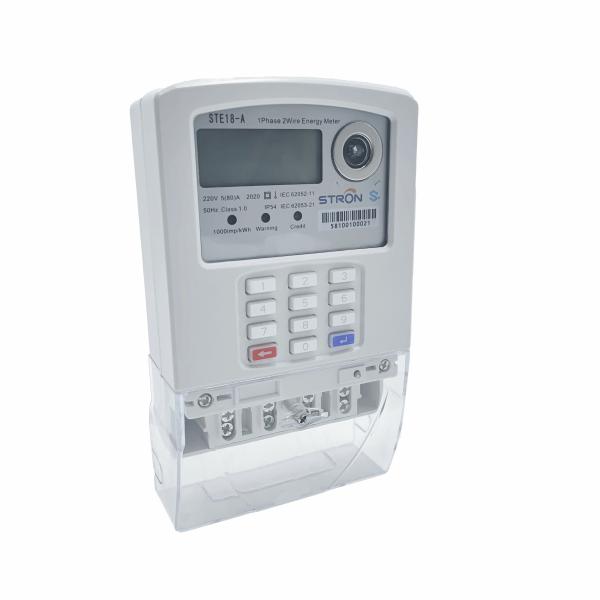 Smart Keypad Prepaid Single Phase Electricity Meter with AMI System and