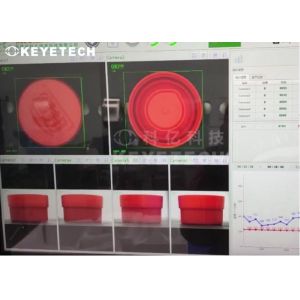 Plastic Cover Lids Visual Inspection Equipment with Automatic Feeding Machine