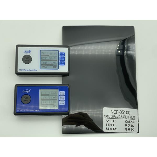 Nano Ceramic Safety Film Car Insulation Film with 7 Year Warranty 3mil Thickness and 16% VLT