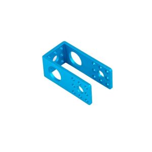 Quality Polished Steel Reinforced U Bracket for Shelves Custom Stamping Hardware Cutting Process for sale