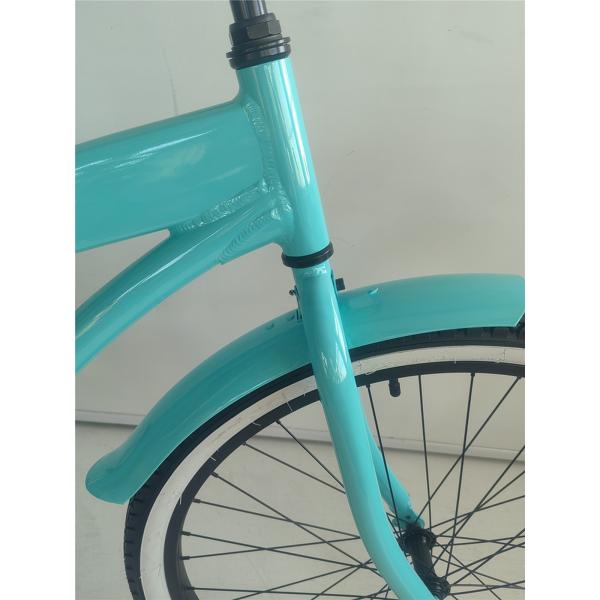26" Aluminum Frame Single Gear Hybrid Women's Beach Cruiser Bike 2024 Non-Rear Damper