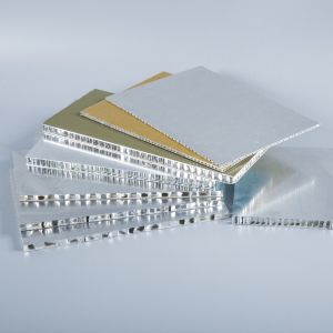 China PE And PVDF Coating Construction 1 2 Aluminum Honeycomb Panels on sale