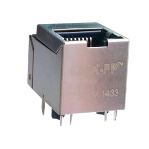 Quality FastJack 1x1 Magnetic Vertical RJ45 , HFJV1-1041-L11RL 10BASE-T Rating Lan Rj 45 for sale