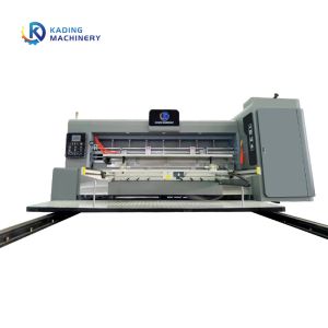 Automatic Corrugated Box Printing Machine For Slotting Die Cutting Pizza Boxes