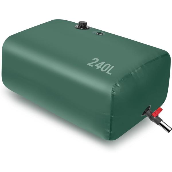 Emergency Water Storage Bladders - Large Capacity Soft Water Bag, Foldable