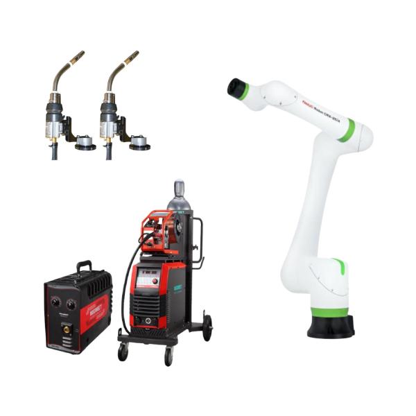 Fanuc Cobot R-30iB Plus Welding Robot Arm 1889mm Reach WIth MIG MAG Welder As