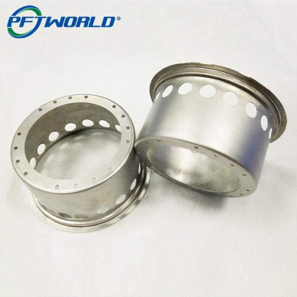 Stainless Steel Thread Screw On Spinning Spare Parts Super Roughness Ra3.2 For