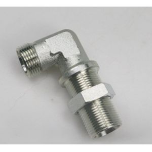 Long Working Life Advantage OEM 6c9 DIN Bite Type 90 Degree Elbow Bulkhead