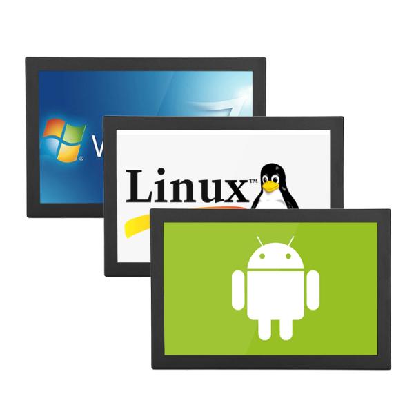 Fully Enclosed 21.5 Inch Industrial Touchscreen All-in-One PCs Fanless Touch