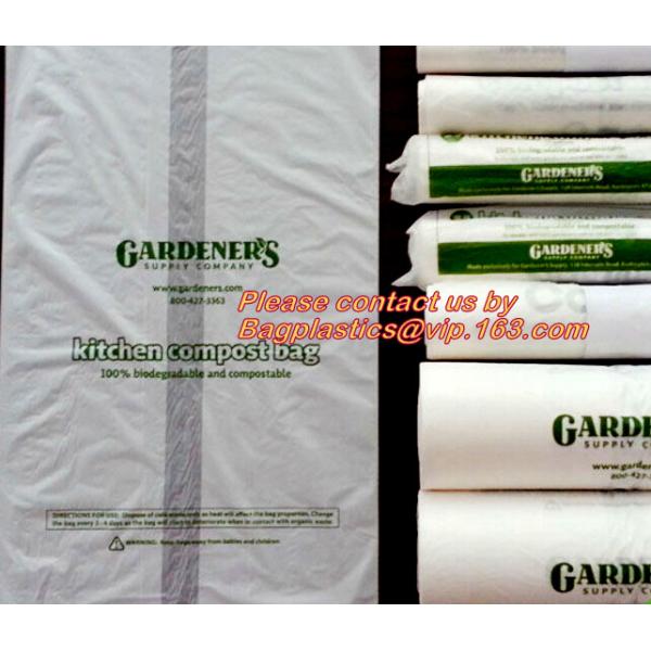 Manufacture customized compostable plastic bags custom all kinds of bio plastic