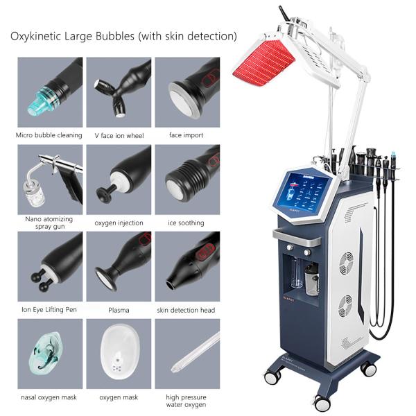 Buy Multifunction 13 In 1 oxygen Therapy Facial Machine 300w 240V at wholesale prices