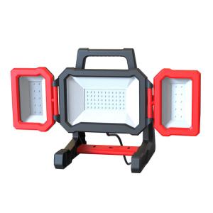 China 3000LM Folding Outdoor Working Light IP54 Portable Flood Light Rechargeable on sale