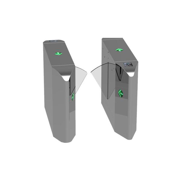 Buy BLDC Motor Acrylic Wing Automatic Flap Turnstile SUS304 Retractable at wholesale prices