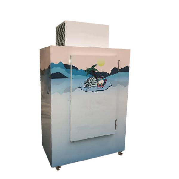 Buy Upright Commercial Ice Freezer Auto Defrost Fan Cooling Ice Stroage at wholesale prices