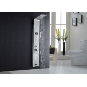 Pressure Balanced Thermostatic Shower Panel ROVATE Digital Temperature Display