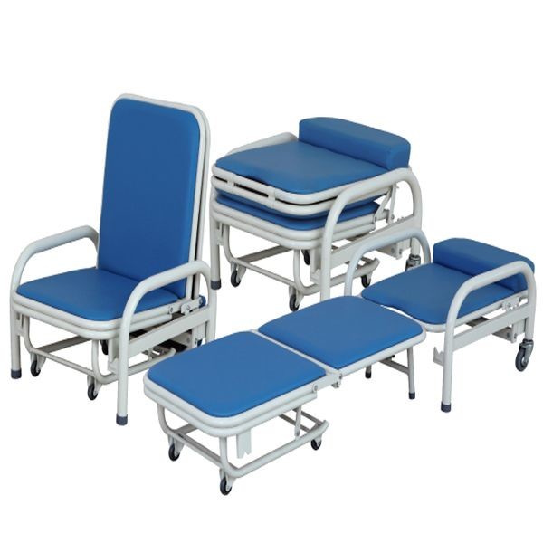 Buy Multifunction Folding 250KG 3cm Accompanying Hospital Chair Bed at wholesale prices