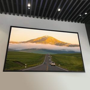 RGB COB Transparent Ultra Thin Flexible Led Screen Event Advertising Display