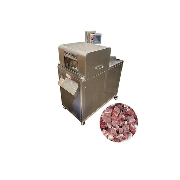 Buy 3KW Frozen Chicken Cutter With Bone Cube Dicing Machine at wholesale prices