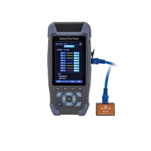 Handheld 1310 1550nm Mini Optical Fiber Tester , OEM ODM Smart Fiber OTDR Tester