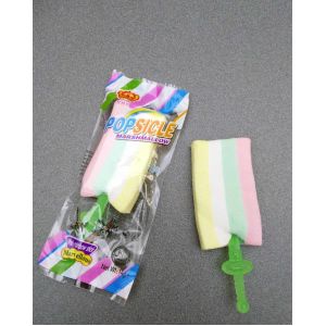 14g Popsicle Fruity Soft Candy Marshmallow With Mini Rainbow Stick
