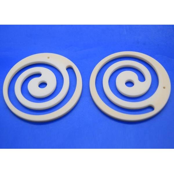 Buy Precision Thermal Insulation Alumina Ceramic Gasket with Coil Heat Resistant at wholesale prices