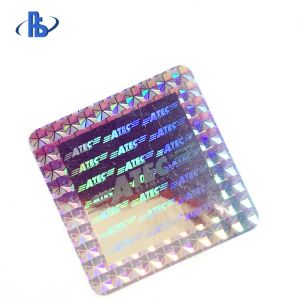 Tamper Evident Security Hologram Stickers Custom Logo And Design Acceptable