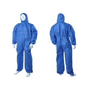 Quality Chemical Resistant Disposable Hooded Coveralls , Flame Retardant Disposable Coveralls for sale