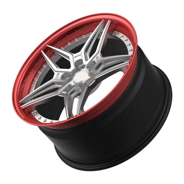 Deep concave polishing 3PC forged car Rims 22 inch alloy wheels 5x127 wheels