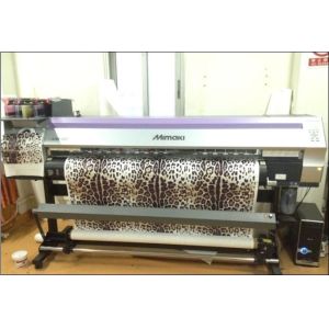 China Dual KCMY Sublimation mimaki fabric printer , flag printing machine on sale