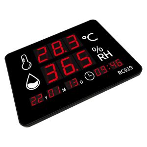 Industrial Grade Digital Thermometer Hygrometer Wall Clock Explosion Proof Probe