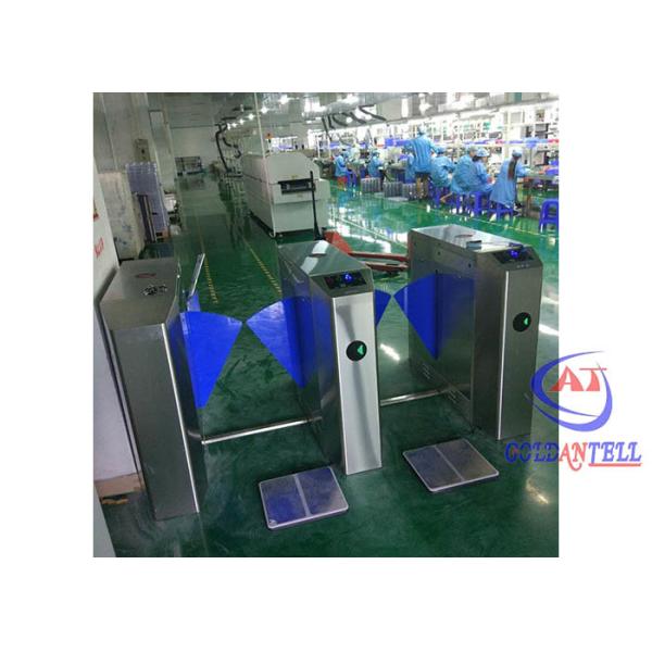 Access Control Security flap gate barrier Automatic Turnstiles With Qr Code