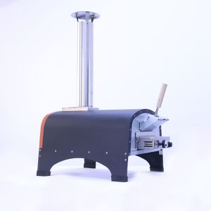 Portable Universal Stainless Steel Wood Pellet Bbq Grill Stove Pizza Maker Oven For Outdoors Cooking