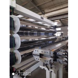 Extra Width Geomembrane / Geocell PE Sheet Extrusion Line With PLC Control