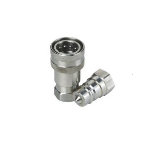 Stainless Steel Hydraulic Quick Connect Couplings Plug KZESS-PF SERIES