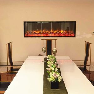 72-inch Modern European ornamental Led seven-color adjustable burning flame