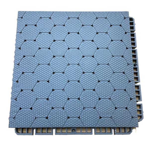2021 16mm Customized color Indoor/Outdoor high-end TPV interlocking sports courts floor