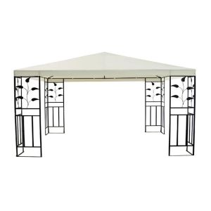 Polyester 3x3m 180g Steel Garden Gazebo Powder Coated