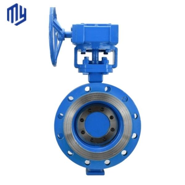 Buy Medium Temperature Double Flange Butterfly Valve with Wafer Connection at wholesale prices