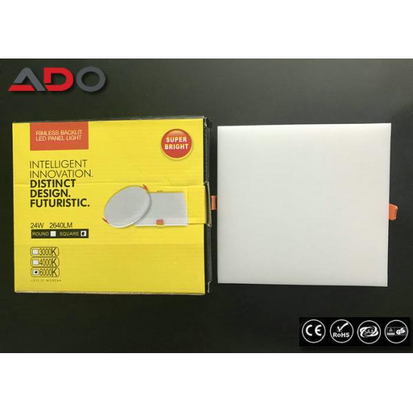 Office Rimless LED Silm Panel Light 18W 24W 36W Recessed Back Lighting