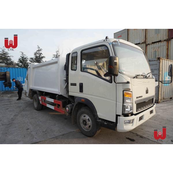 Buy 6CBM light duty Rubbish Collecting Vehicle Compactor Garbage Truck at wholesale prices