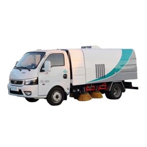Pure Electric Dongfeng Tuyi Road Sweeper For Eco-Cleaning