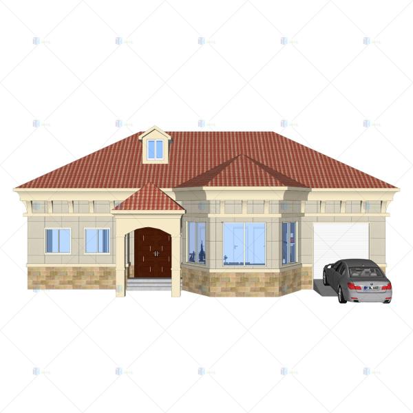 Luxury Villa - (QB11) 2019 New Price Prefab Homes steel structure Building