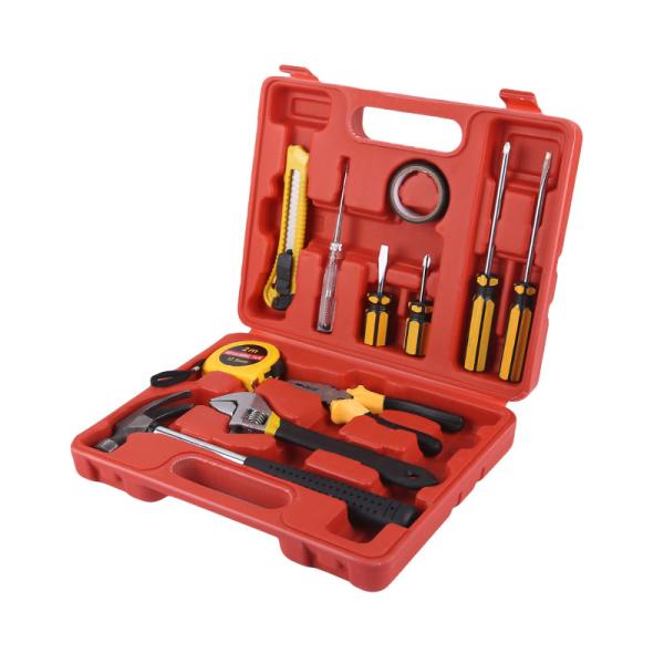 12pcs Household Hardware Portable Toolbox With Combination Hardware Toolbox