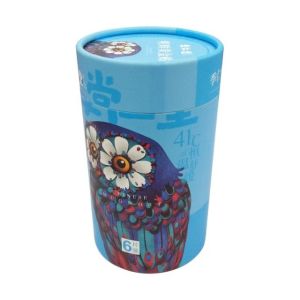 China Cylindrical Paper Packaging Boxes Matt Lamination Printing With ROSH Approval on sale
