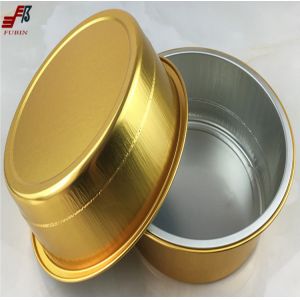 1500ml Round Aluminum Foil Baking Trays Takeout Lunch Tableware Container