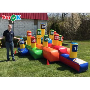 Outdoor Inflatable Games UV Resistance 2.3x2.1m Small Inflatable Hoopla Game