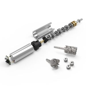 Quality 150ma 2269rpm Micro DC Brushless Motor With Planetary Gearbox Low Power Low Noise for sale