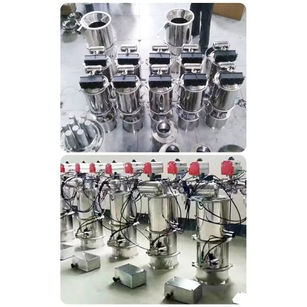 Customized Automatic Vacuum Powder Conveying System Pneumatic Vacuum Powder Feeder Mixer Conveyor Agitator Feeder