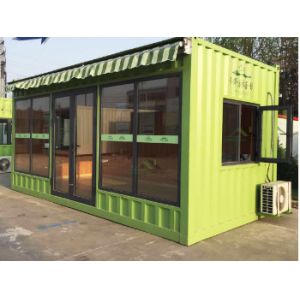 Metal Premade Container Homes Modular 20ft 40ft Shipping Fast Food Container